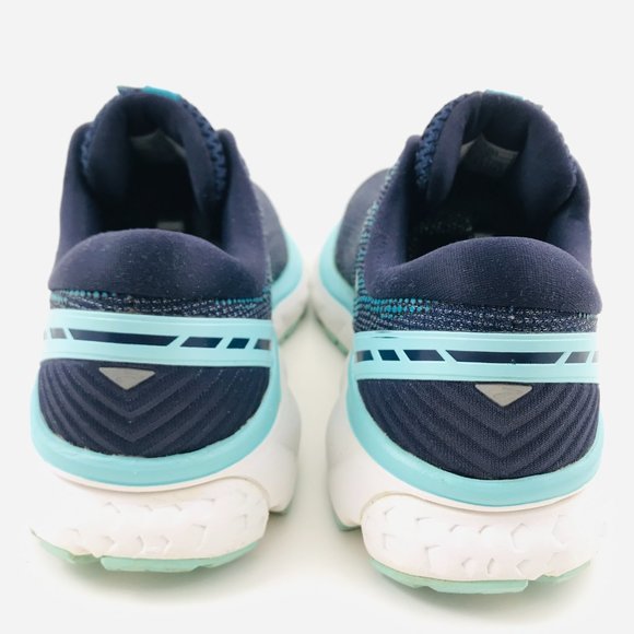 Womens Brooks Ghost 11 Running Shoes Sz 6.5 B Blue Teal in EXCELLENT Condition! - Picture 5 of 8